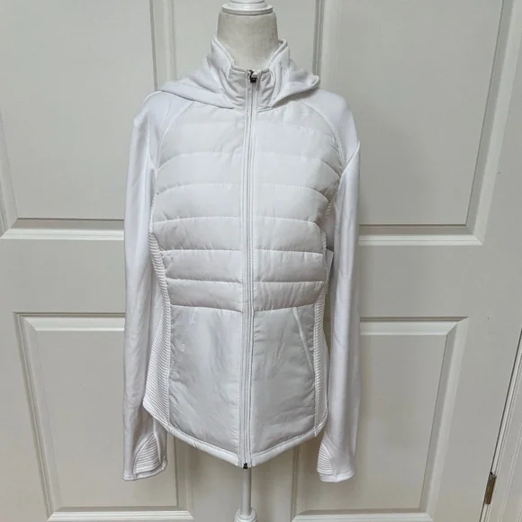 tek gear Jackets Coats Hooded Mixedmedia Jacket From Tek